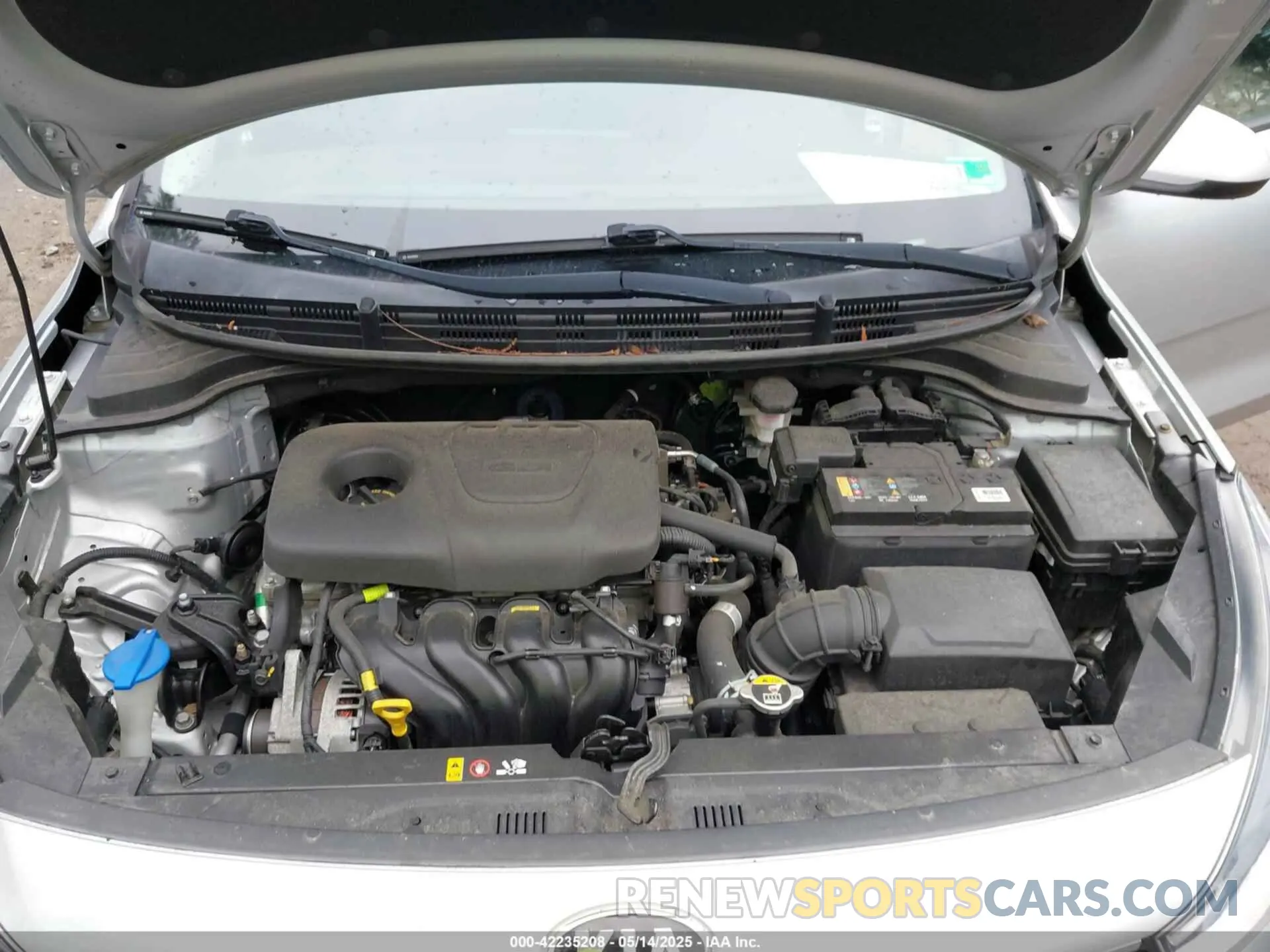 10 Photograph of a damaged car 3KPA24AB9KE201430 KIA RIO 2019