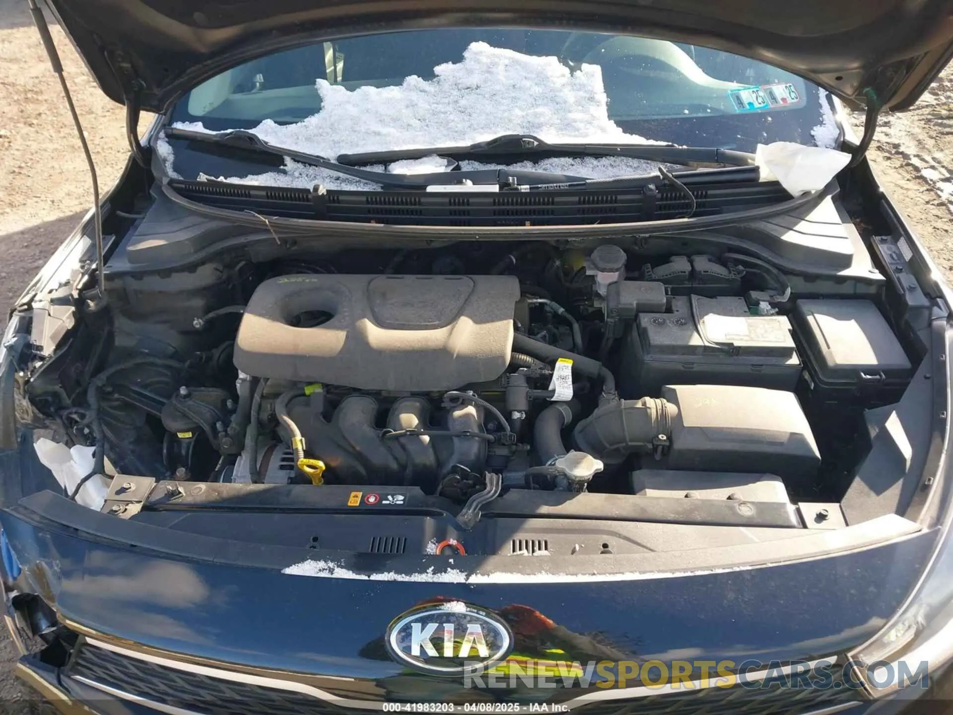 10 Photograph of a damaged car 3KPA24AB9KE209902 KIA RIO 2019