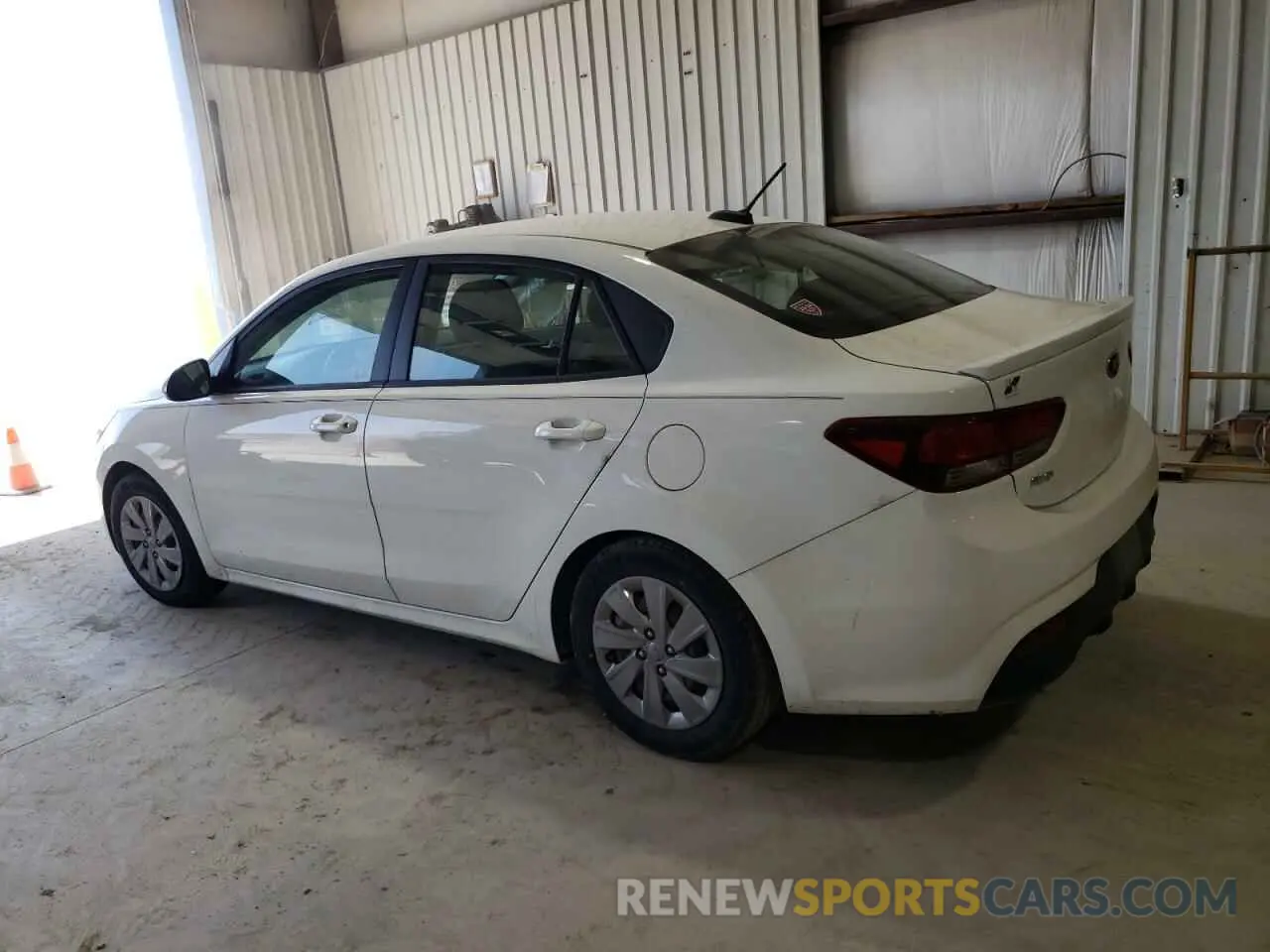 2 Photograph of a damaged car 3KPA24AB9KE213139 KIA RIO 2019