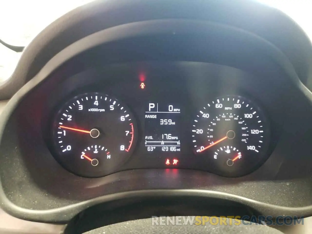 9 Photograph of a damaged car 3KPA24AB9KE213139 KIA RIO 2019