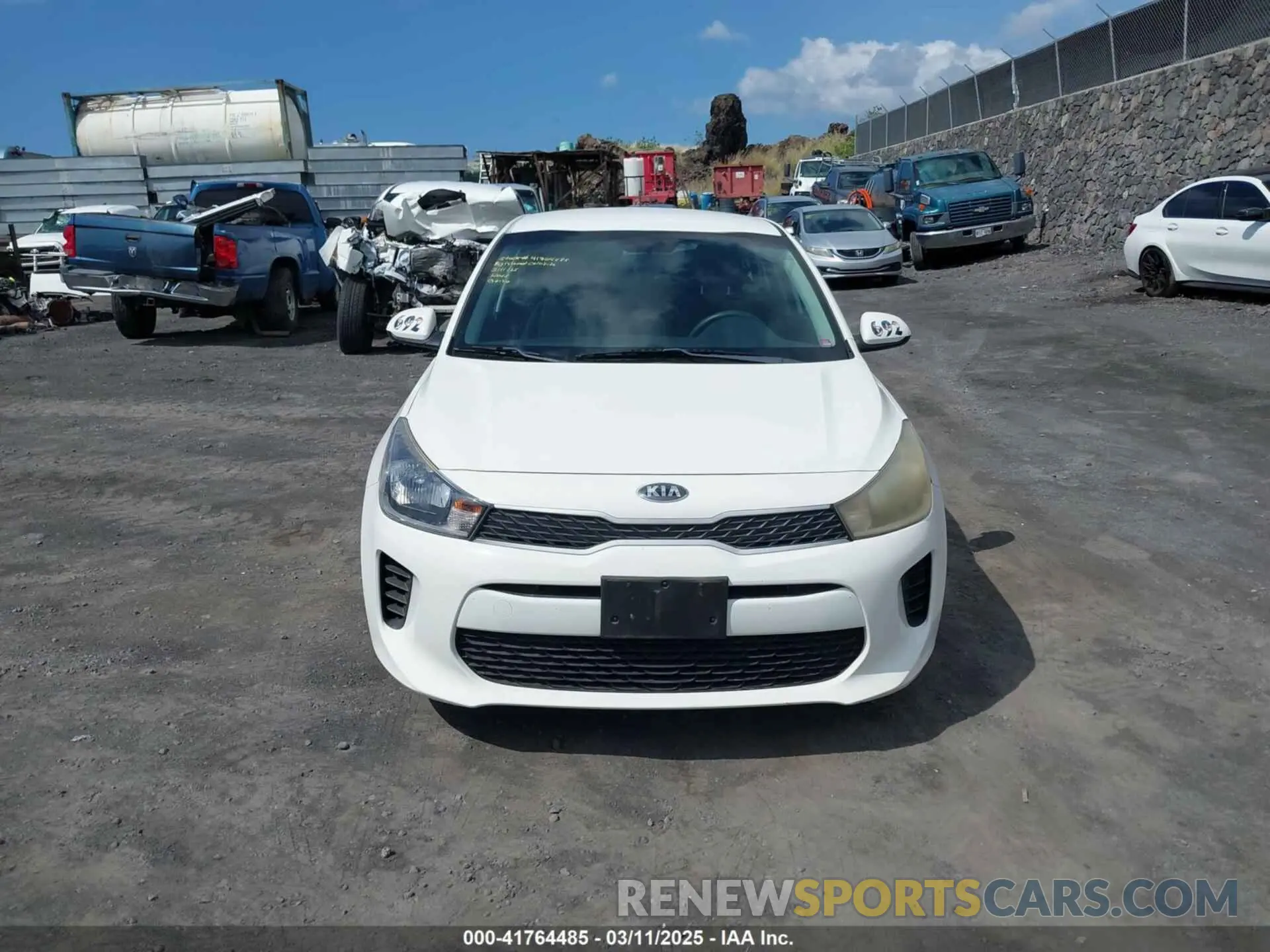 13 Photograph of a damaged car 3KPA24AB9KE214579 KIA RIO 2019