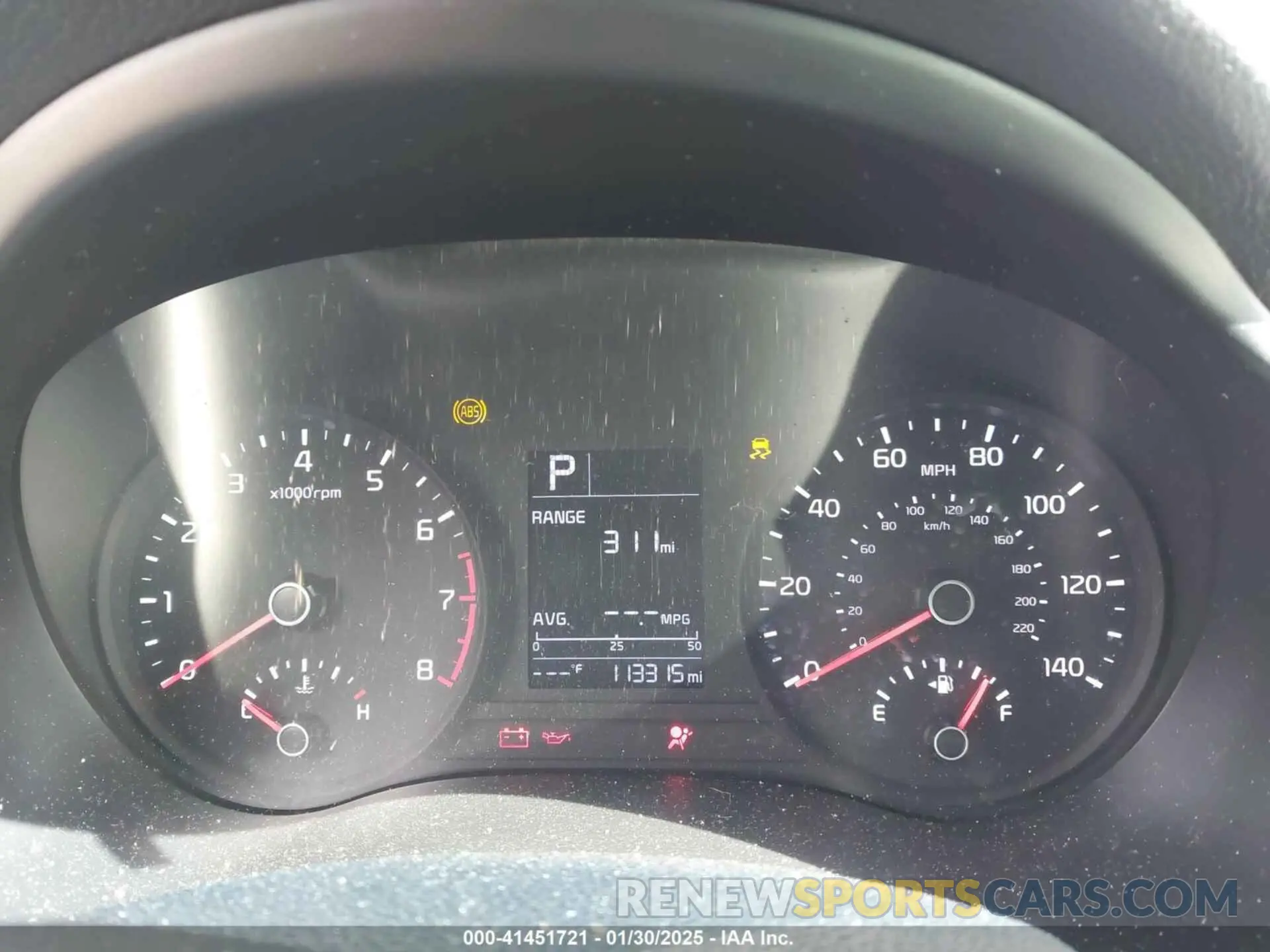7 Photograph of a damaged car 3KPA24AB9KE230412 KIA RIO 2019