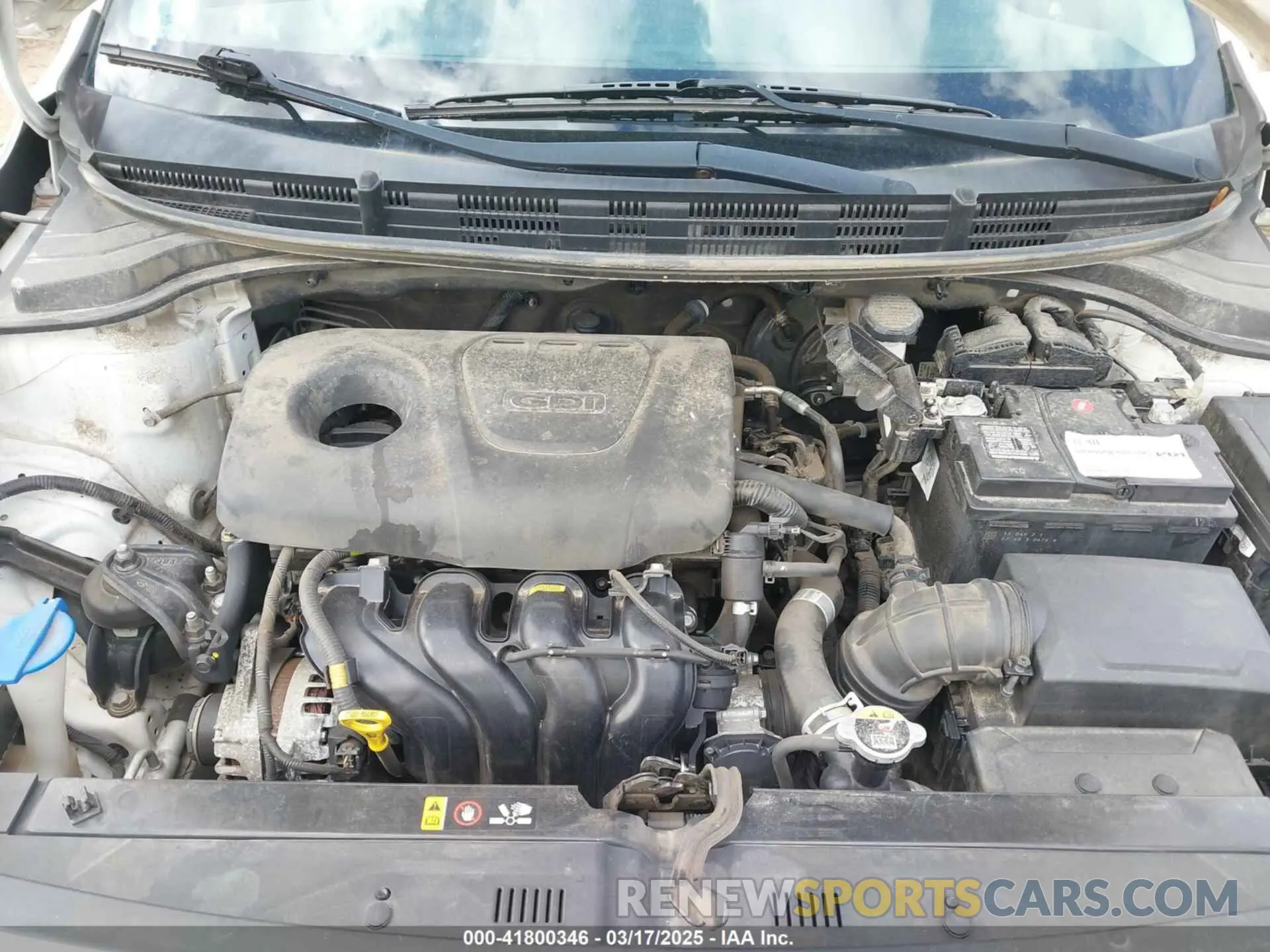 10 Photograph of a damaged car 3KPA24AB9KE242768 KIA RIO 2019