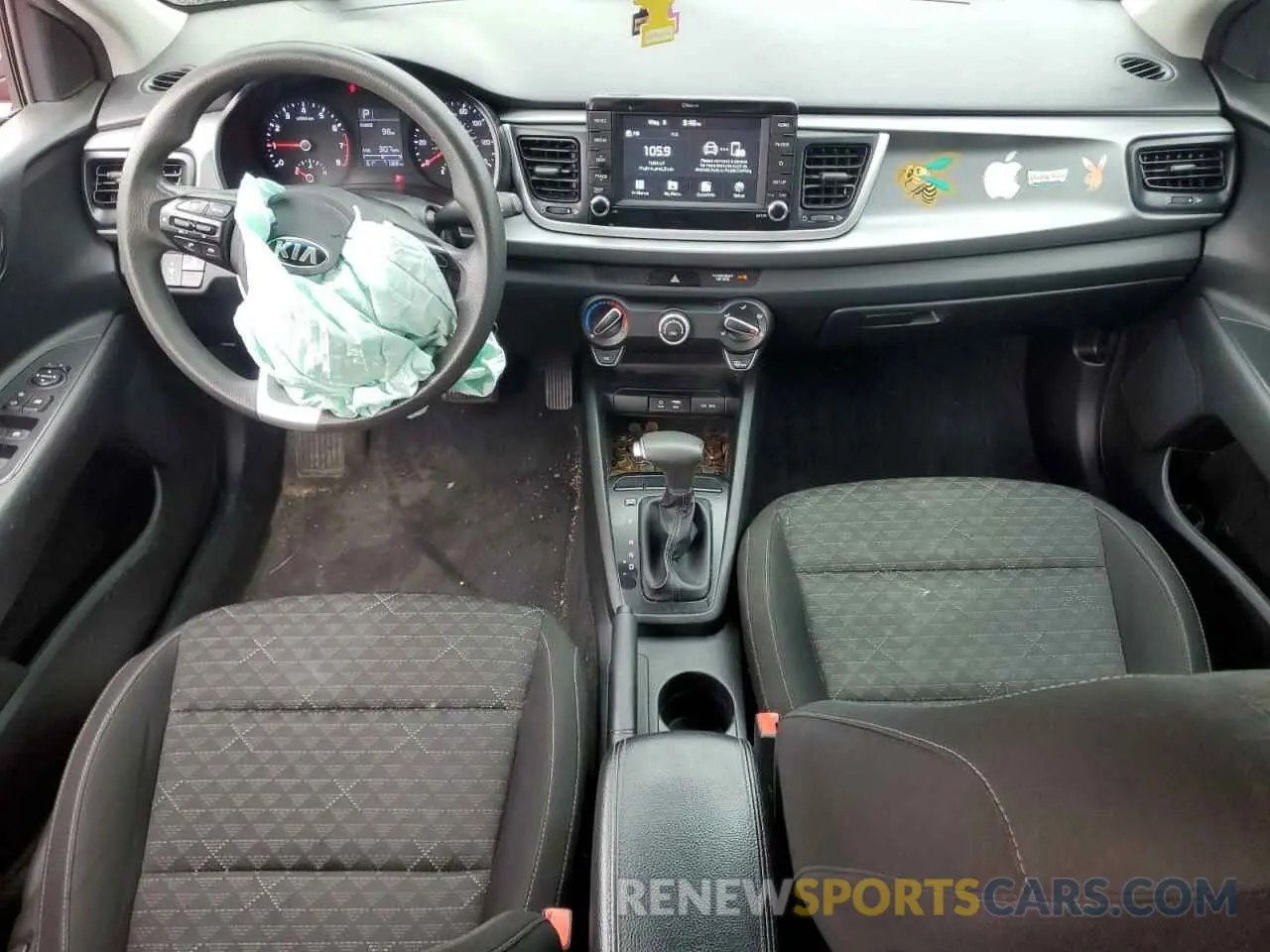 8 Photograph of a damaged car 3KPA24AB9KE246142 KIA RIO 2019