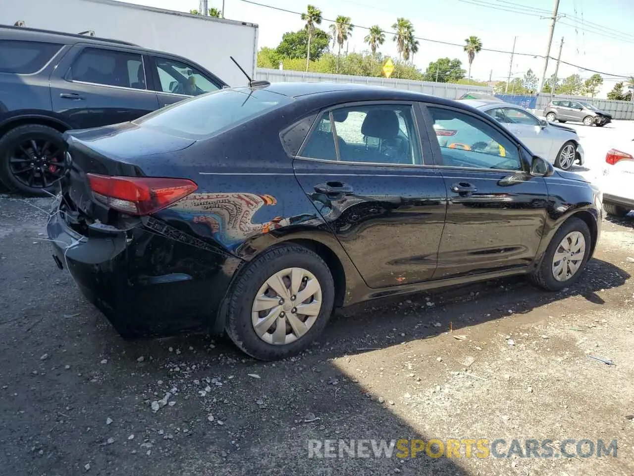 3 Photograph of a damaged car 3KPA24AB9KE248201 KIA RIO 2019