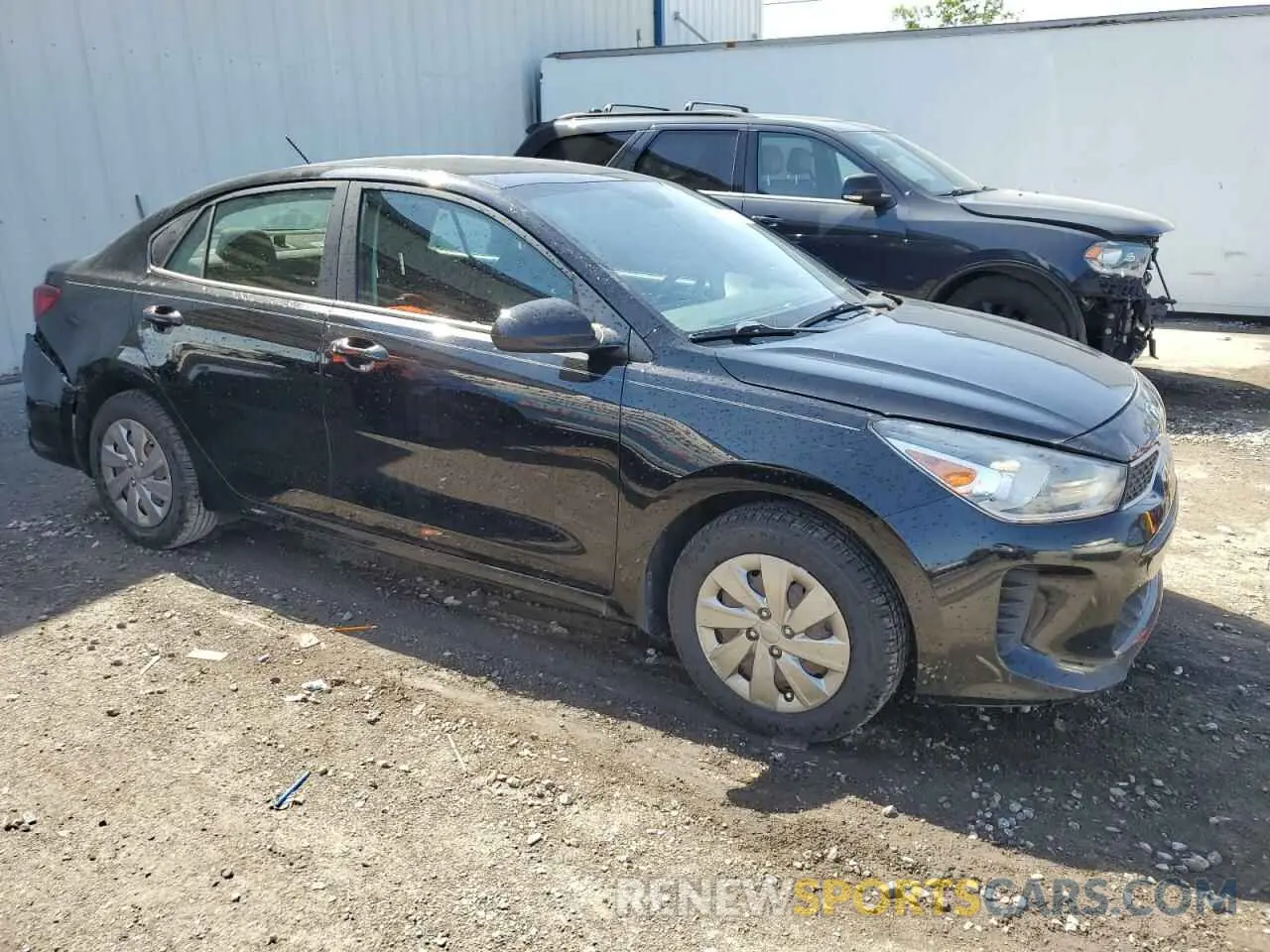 4 Photograph of a damaged car 3KPA24AB9KE248201 KIA RIO 2019