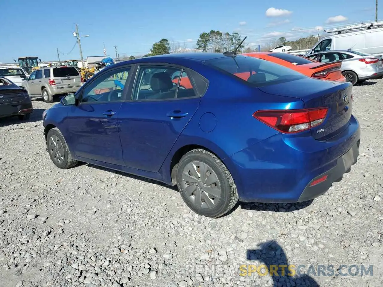 2 Photograph of a damaged car 3KPA24AB9KE249428 KIA RIO 2019