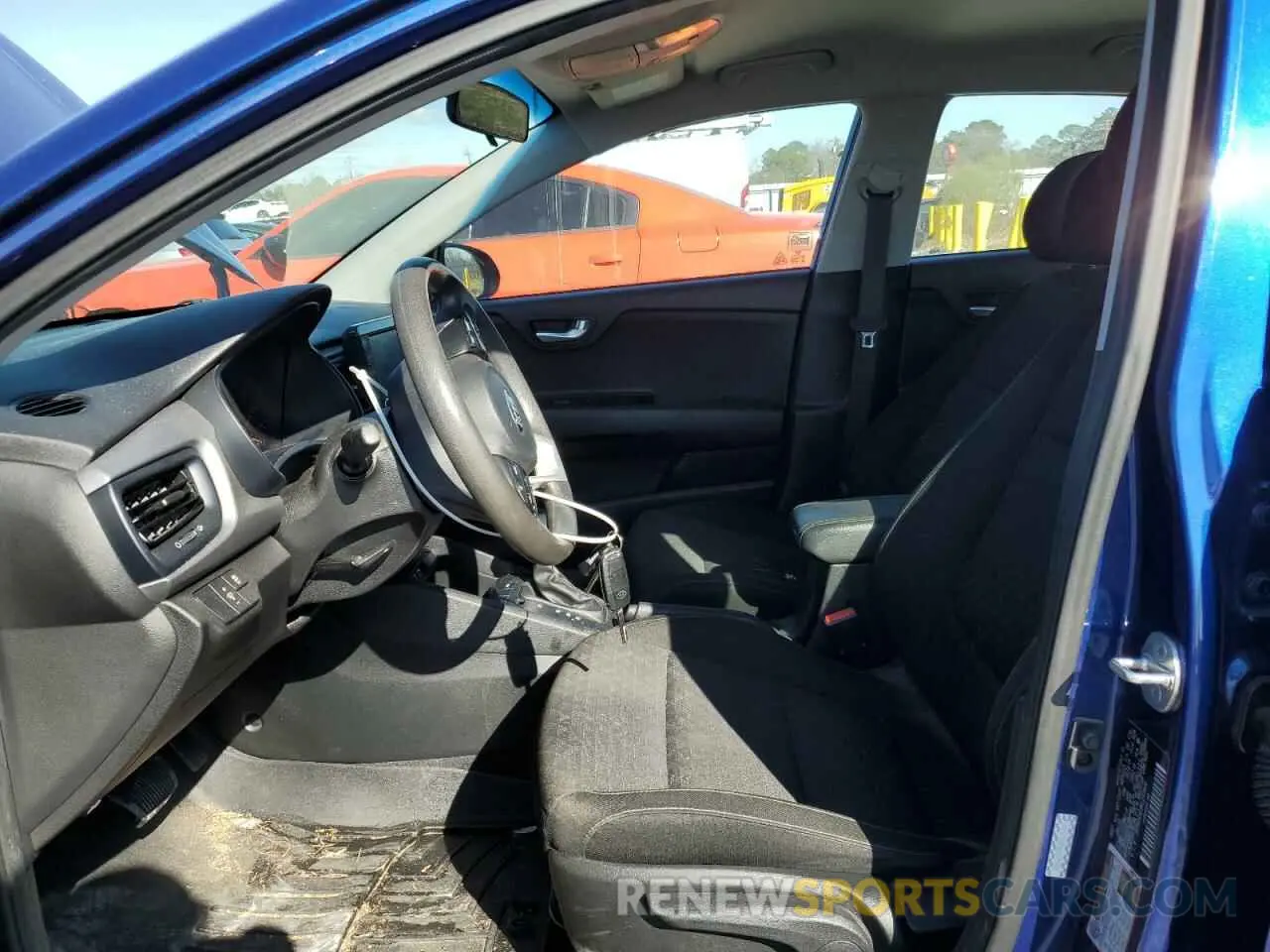 7 Photograph of a damaged car 3KPA24AB9KE249428 KIA RIO 2019