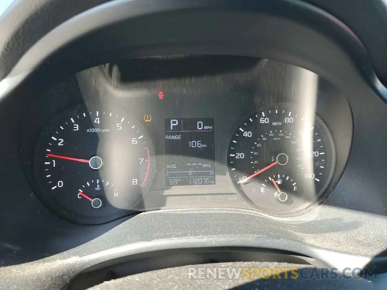 9 Photograph of a damaged car 3KPA24AB9KE249428 KIA RIO 2019