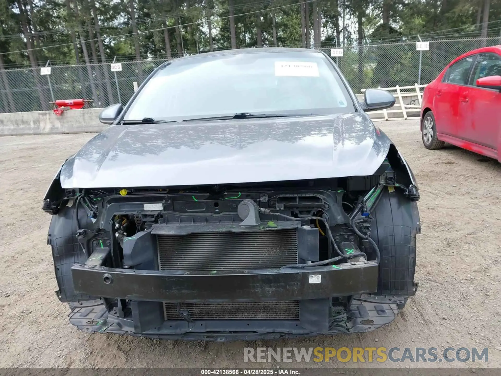 13 Photograph of a damaged car 3KPA24ABXKE173427 KIA RIO 2019