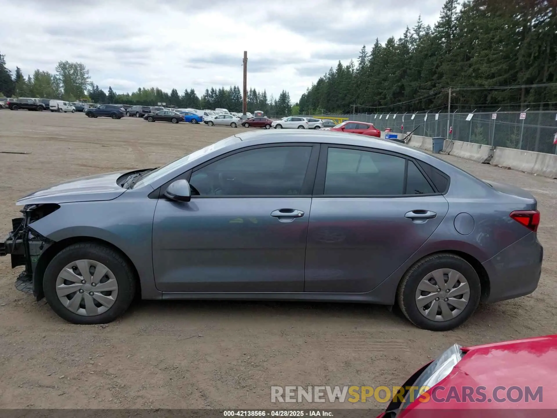 15 Photograph of a damaged car 3KPA24ABXKE173427 KIA RIO 2019