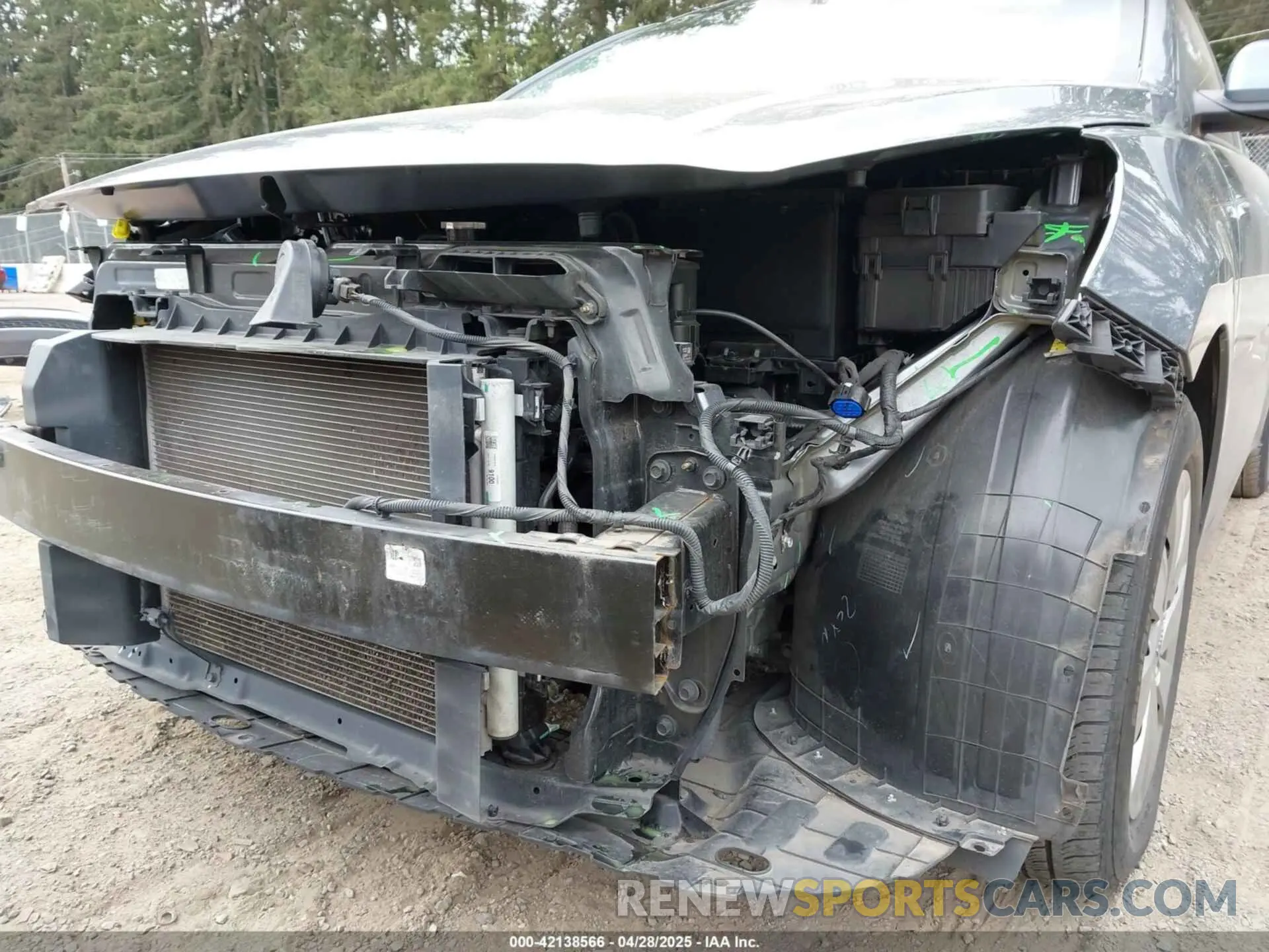 6 Photograph of a damaged car 3KPA24ABXKE173427 KIA RIO 2019