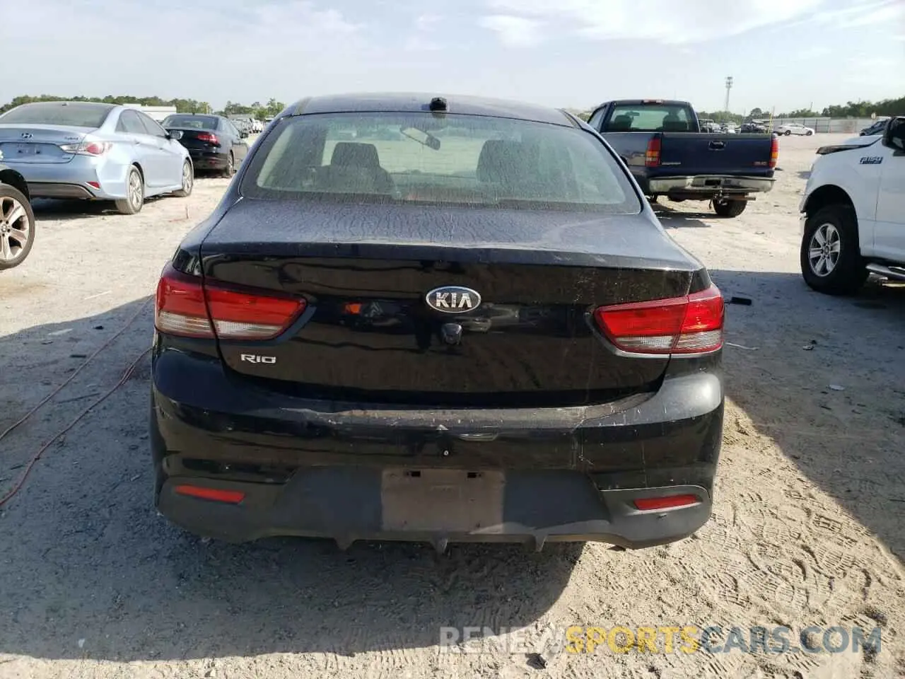 6 Photograph of a damaged car 3KPA24ABXKE188090 KIA RIO 2019