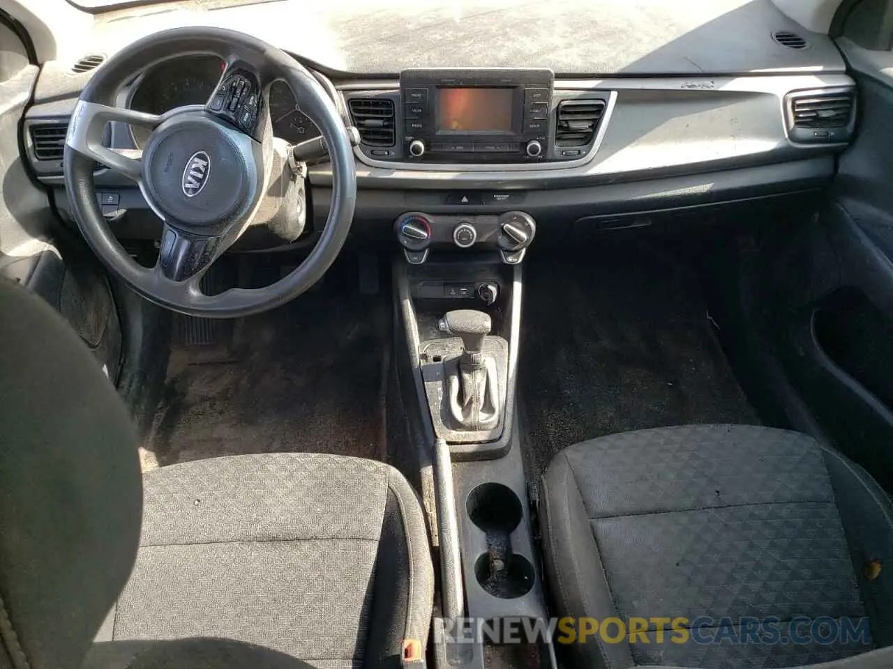 8 Photograph of a damaged car 3KPA24ABXKE188090 KIA RIO 2019