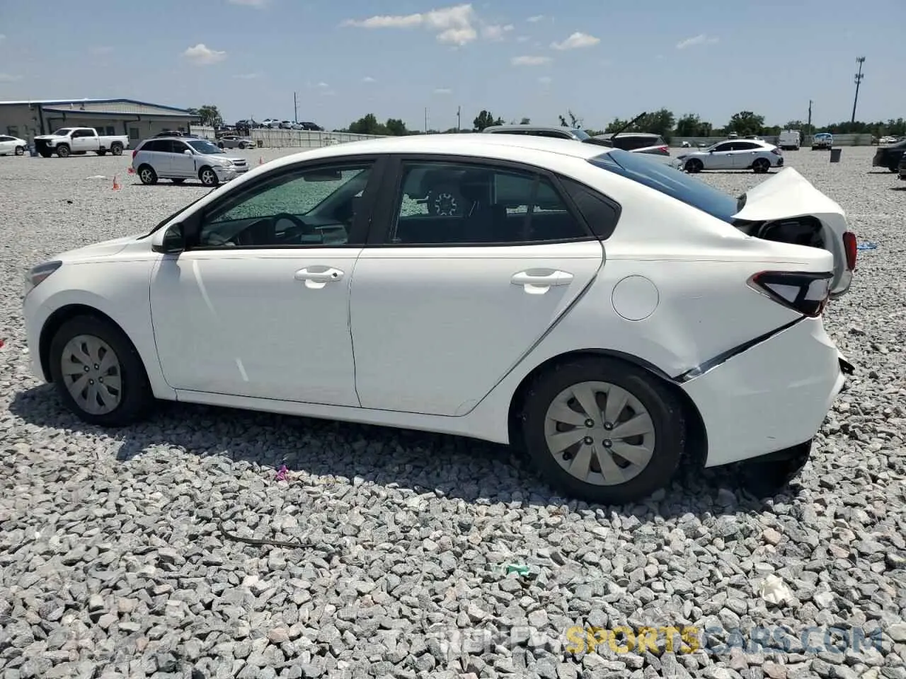2 Photograph of a damaged car 3KPA24ABXKE188249 KIA RIO 2019
