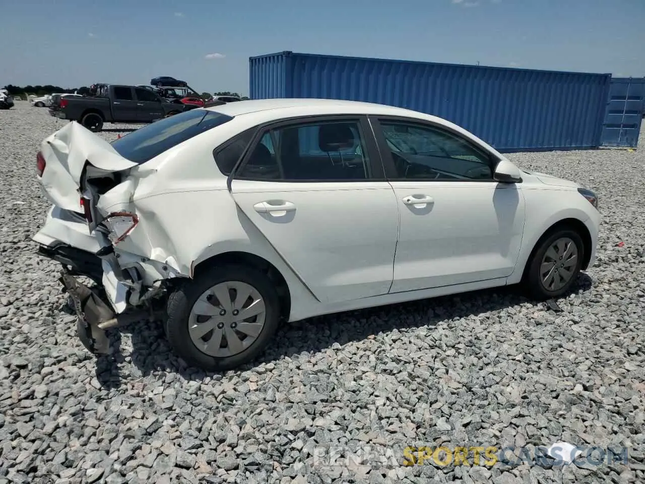 3 Photograph of a damaged car 3KPA24ABXKE188249 KIA RIO 2019