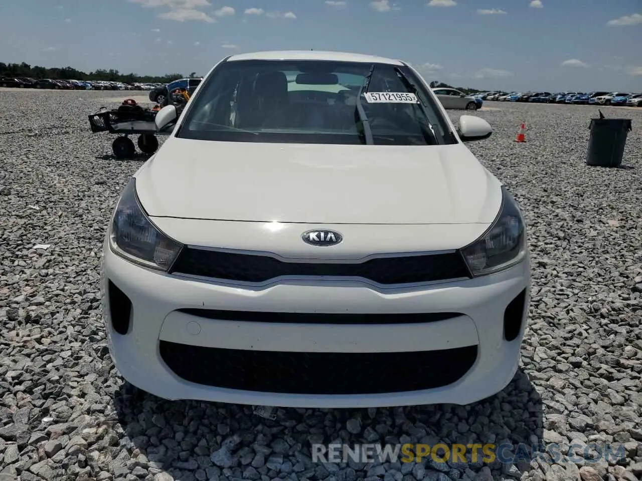 5 Photograph of a damaged car 3KPA24ABXKE188249 KIA RIO 2019