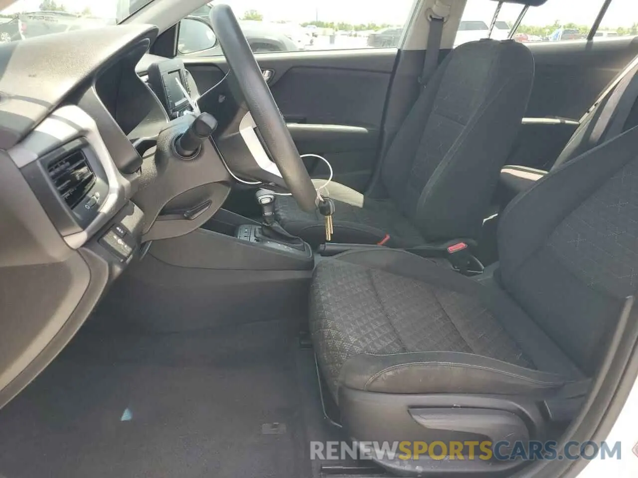 7 Photograph of a damaged car 3KPA24ABXKE188249 KIA RIO 2019