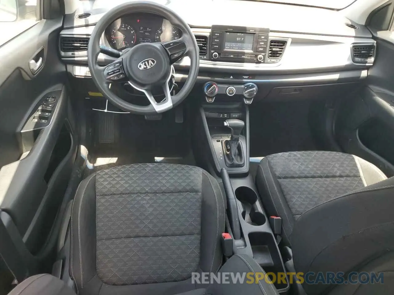8 Photograph of a damaged car 3KPA24ABXKE188249 KIA RIO 2019