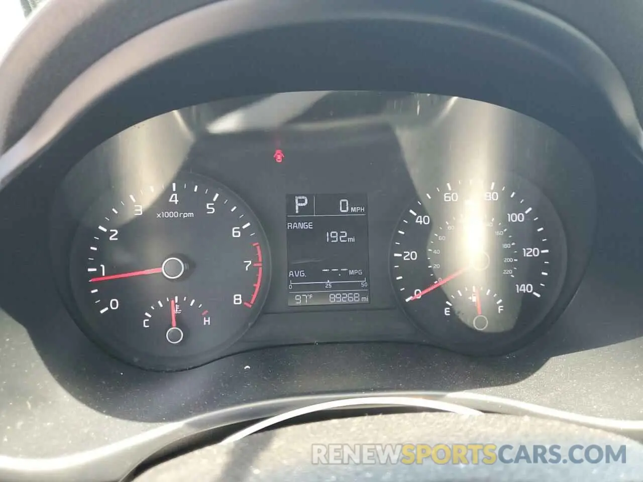 9 Photograph of a damaged car 3KPA24ABXKE188249 KIA RIO 2019