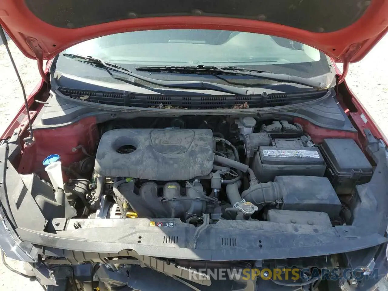 11 Photograph of a damaged car 3KPA24ABXKE207592 KIA RIO 2019