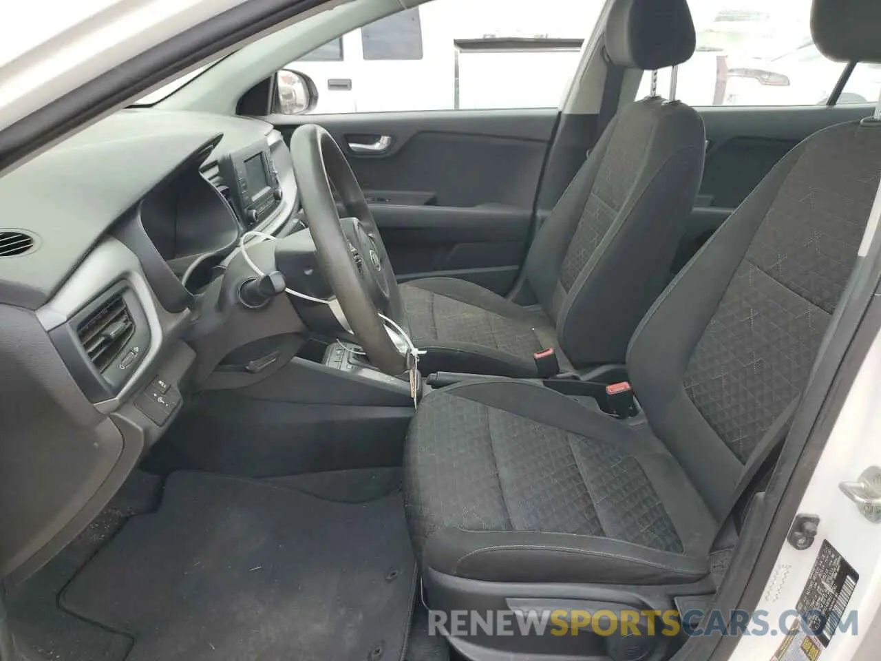 7 Photograph of a damaged car 3KPA24ABXKE212341 KIA RIO 2019