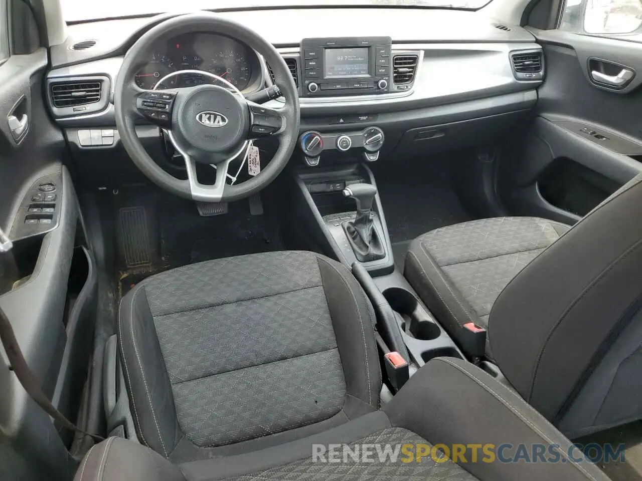 8 Photograph of a damaged car 3KPA24ABXKE212341 KIA RIO 2019