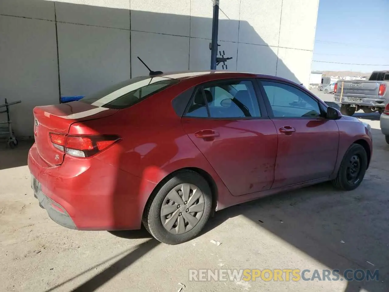 3 Photograph of a damaged car 3KPA24ABXKE214302 KIA RIO 2019