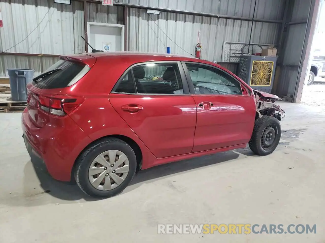 3 Photograph of a damaged car 3KPA25AB2KE225221 KIA RIO 2019