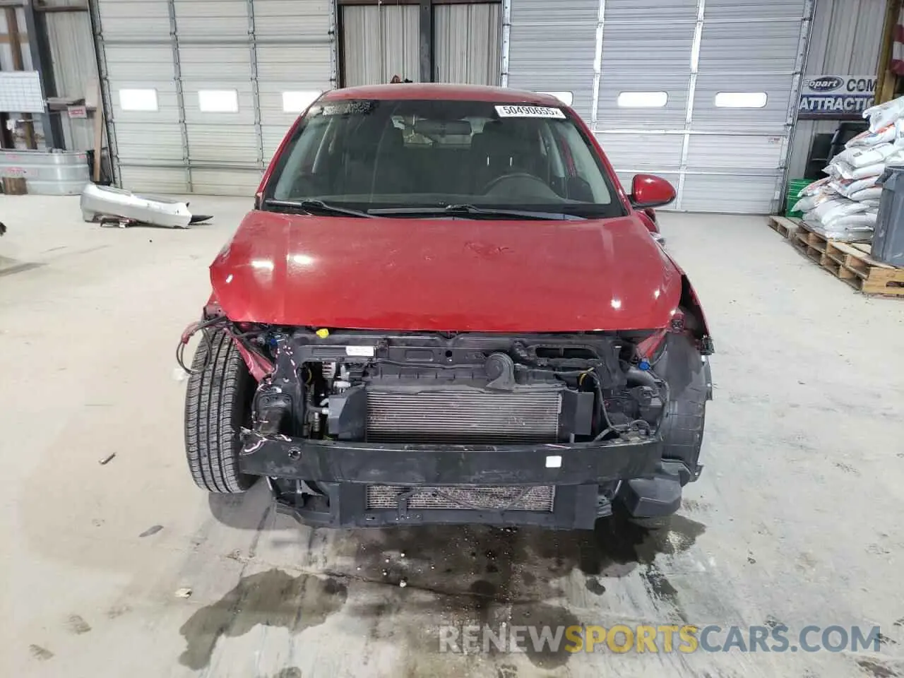5 Photograph of a damaged car 3KPA25AB2KE225221 KIA RIO 2019