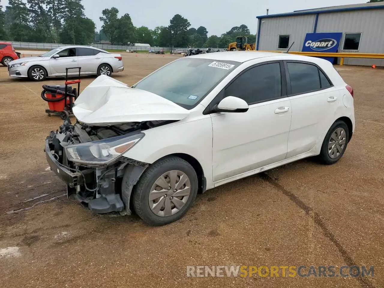 1 Photograph of a damaged car 3KPA25AB3KE214311 KIA RIO 2019