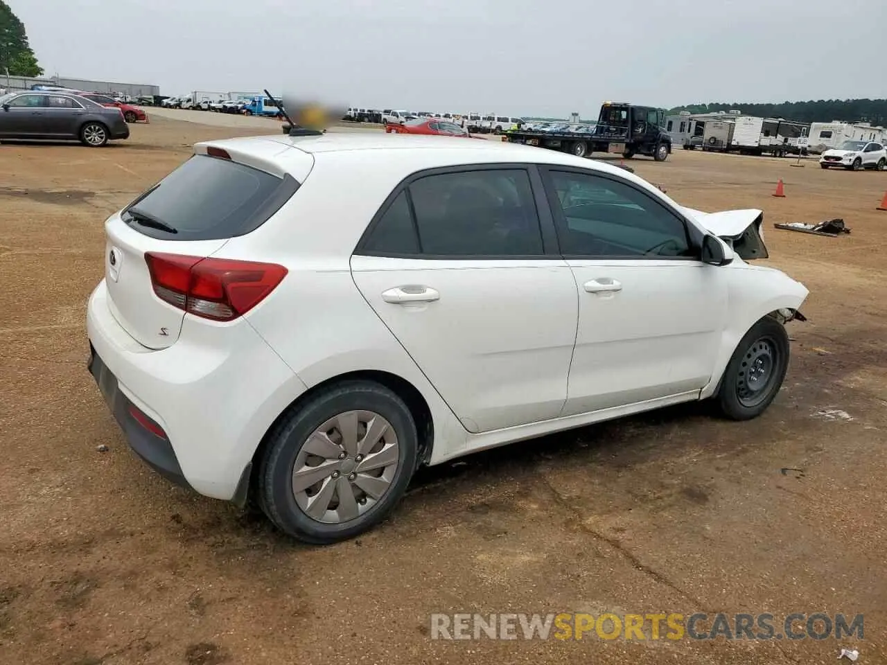 3 Photograph of a damaged car 3KPA25AB3KE214311 KIA RIO 2019