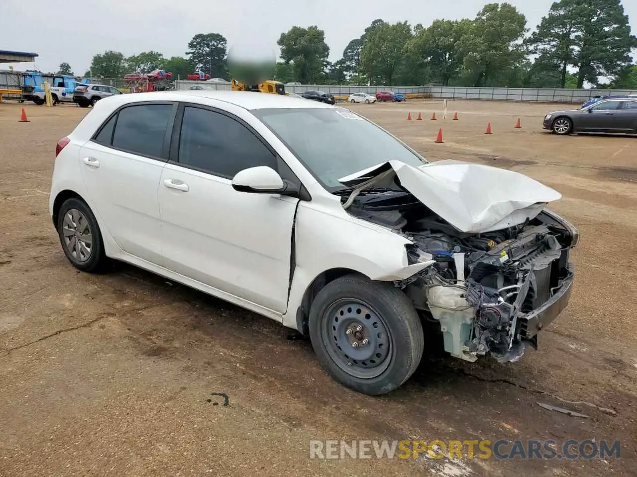 4 Photograph of a damaged car 3KPA25AB3KE214311 KIA RIO 2019