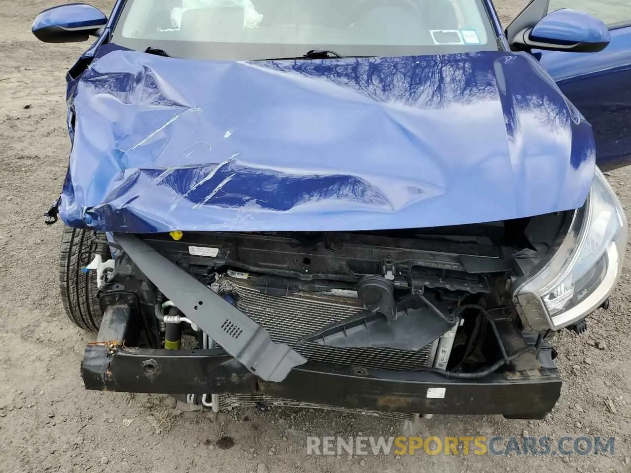 13 Photograph of a damaged car 3KPA25AB4KE233188 KIA RIO 2019