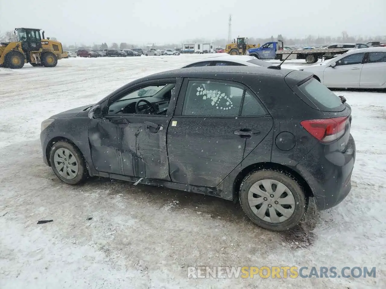 2 Photograph of a damaged car 3KPA25AB6KE168389 KIA RIO 2019