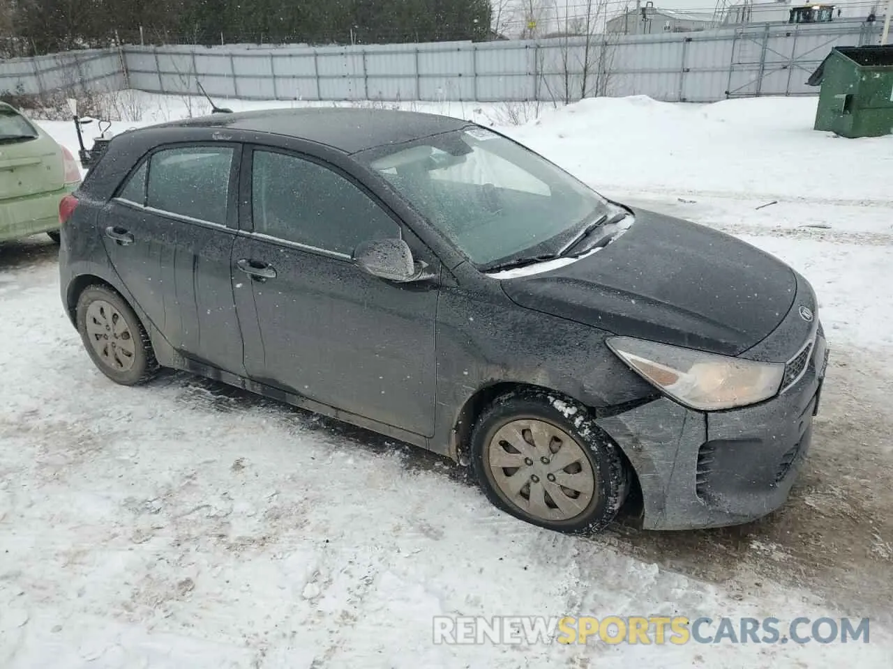 4 Photograph of a damaged car 3KPA25AB6KE168389 KIA RIO 2019
