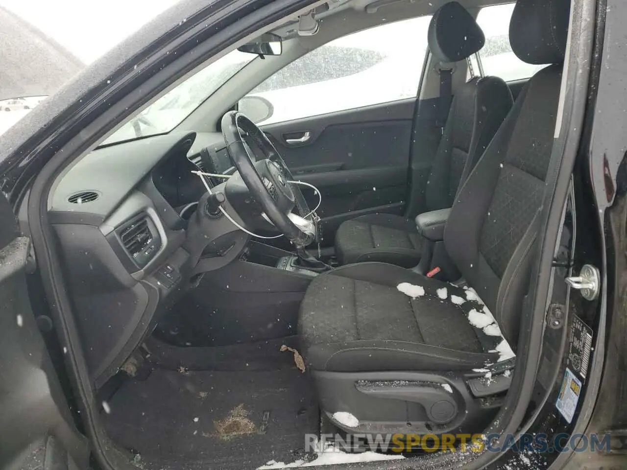 7 Photograph of a damaged car 3KPA25AB6KE168389 KIA RIO 2019