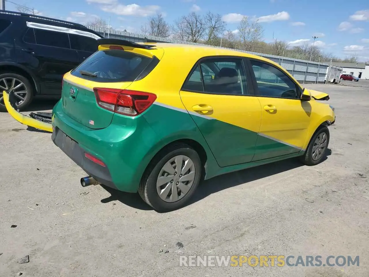 3 Photograph of a damaged car 3KPA25AB9KE179502 KIA RIO 2019