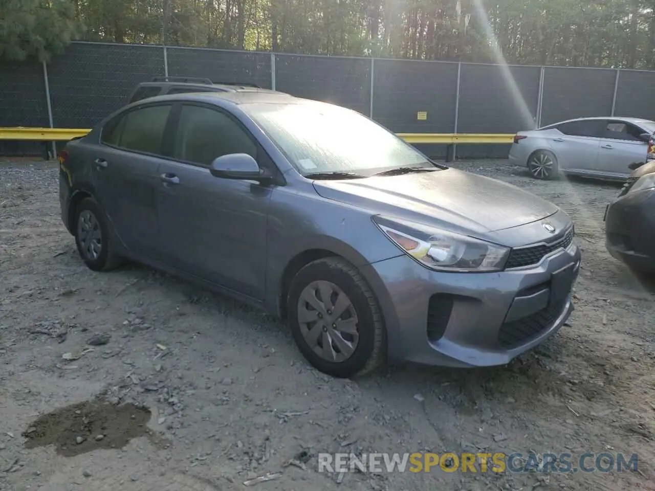 7 Photograph of a damaged car 3KPA24AD0LE261065 KIA RIO 2020