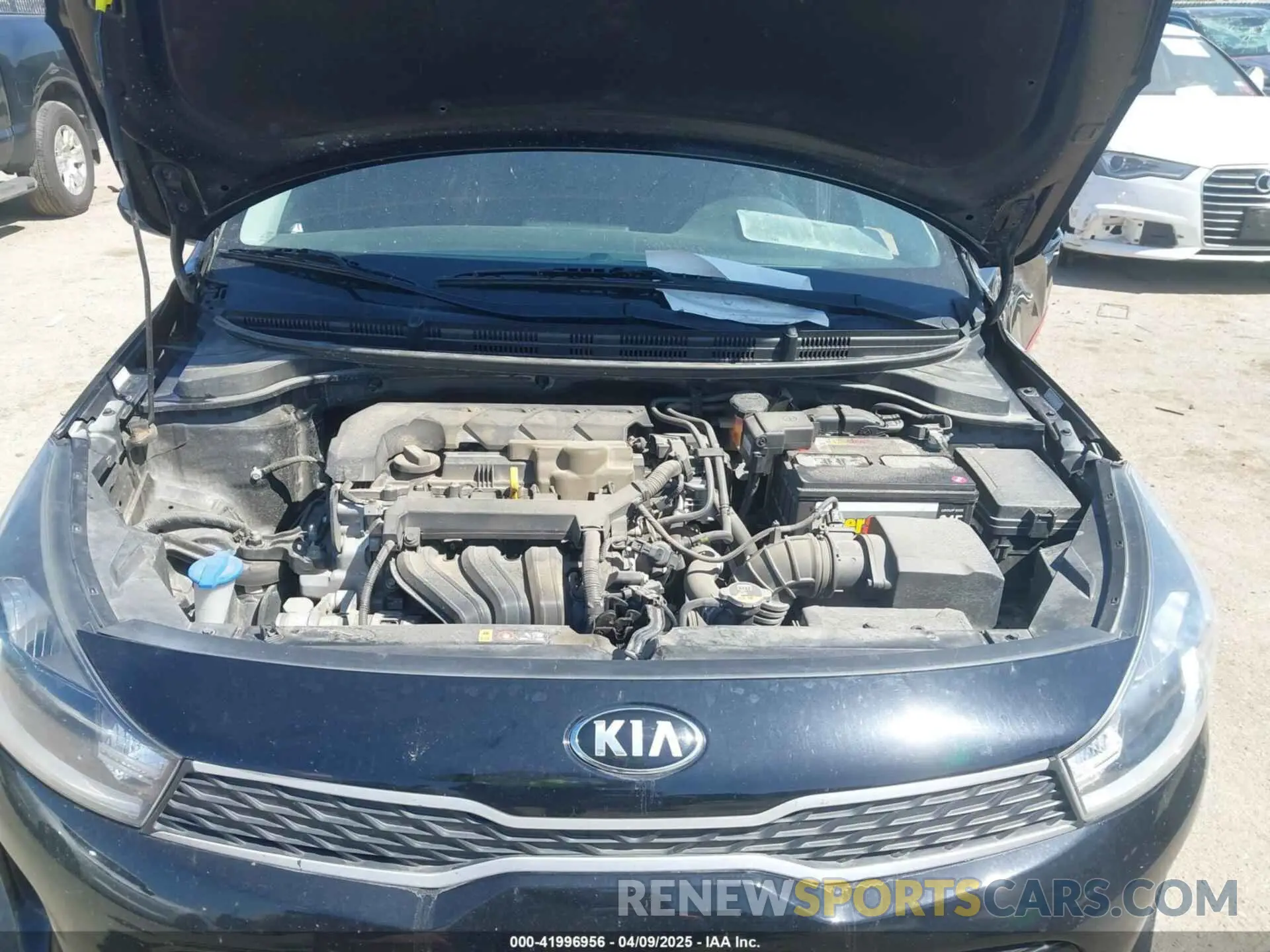 10 Photograph of a damaged car 3KPA24AD0LE289416 KIA RIO 2020