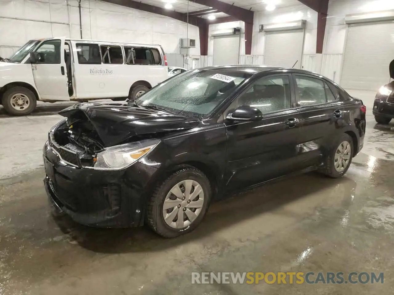 1 Photograph of a damaged car 3KPA24AD0LE294485 KIA RIO 2020