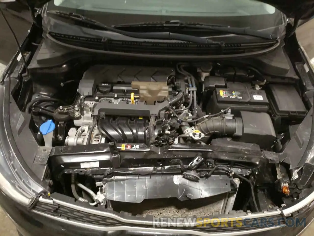 11 Photograph of a damaged car 3KPA24AD0LE294485 KIA RIO 2020