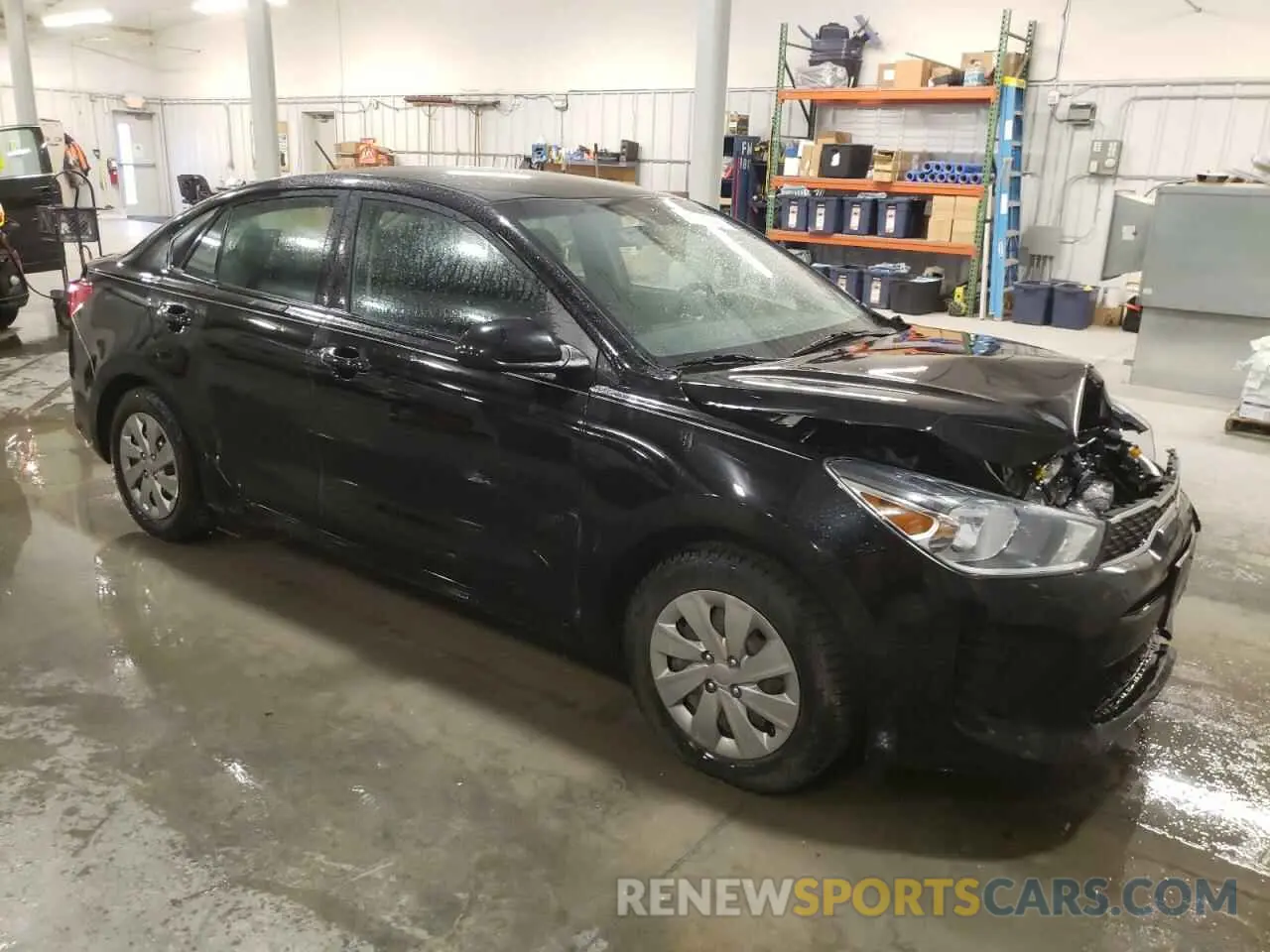 4 Photograph of a damaged car 3KPA24AD0LE294485 KIA RIO 2020
