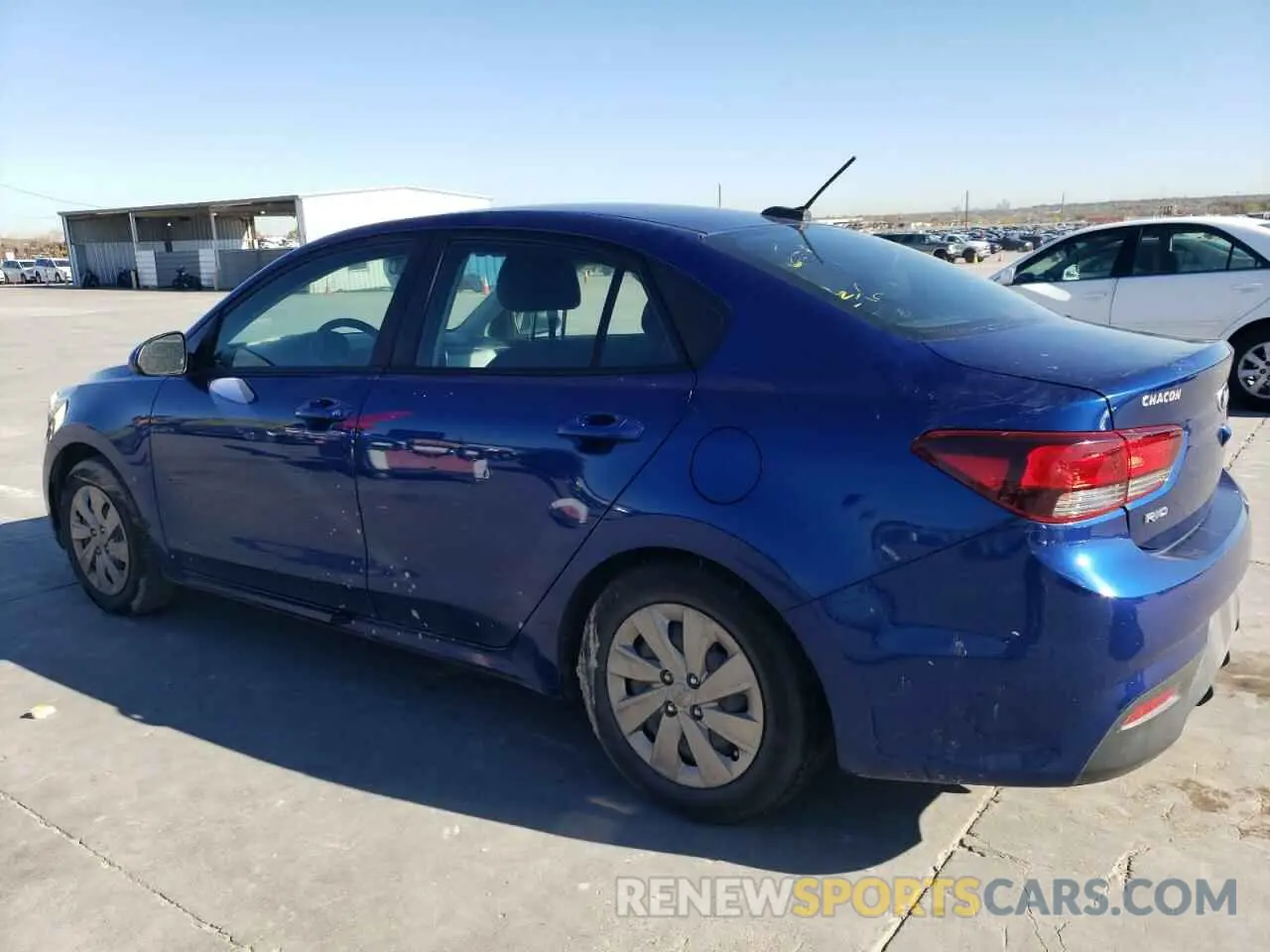 2 Photograph of a damaged car 3KPA24AD0LE317683 KIA RIO 2020