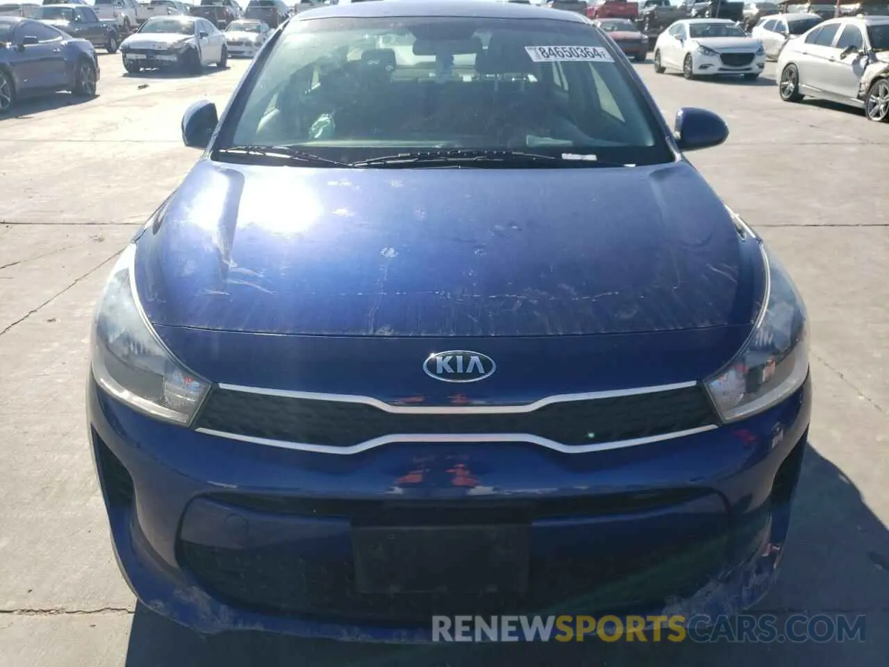 5 Photograph of a damaged car 3KPA24AD0LE317683 KIA RIO 2020