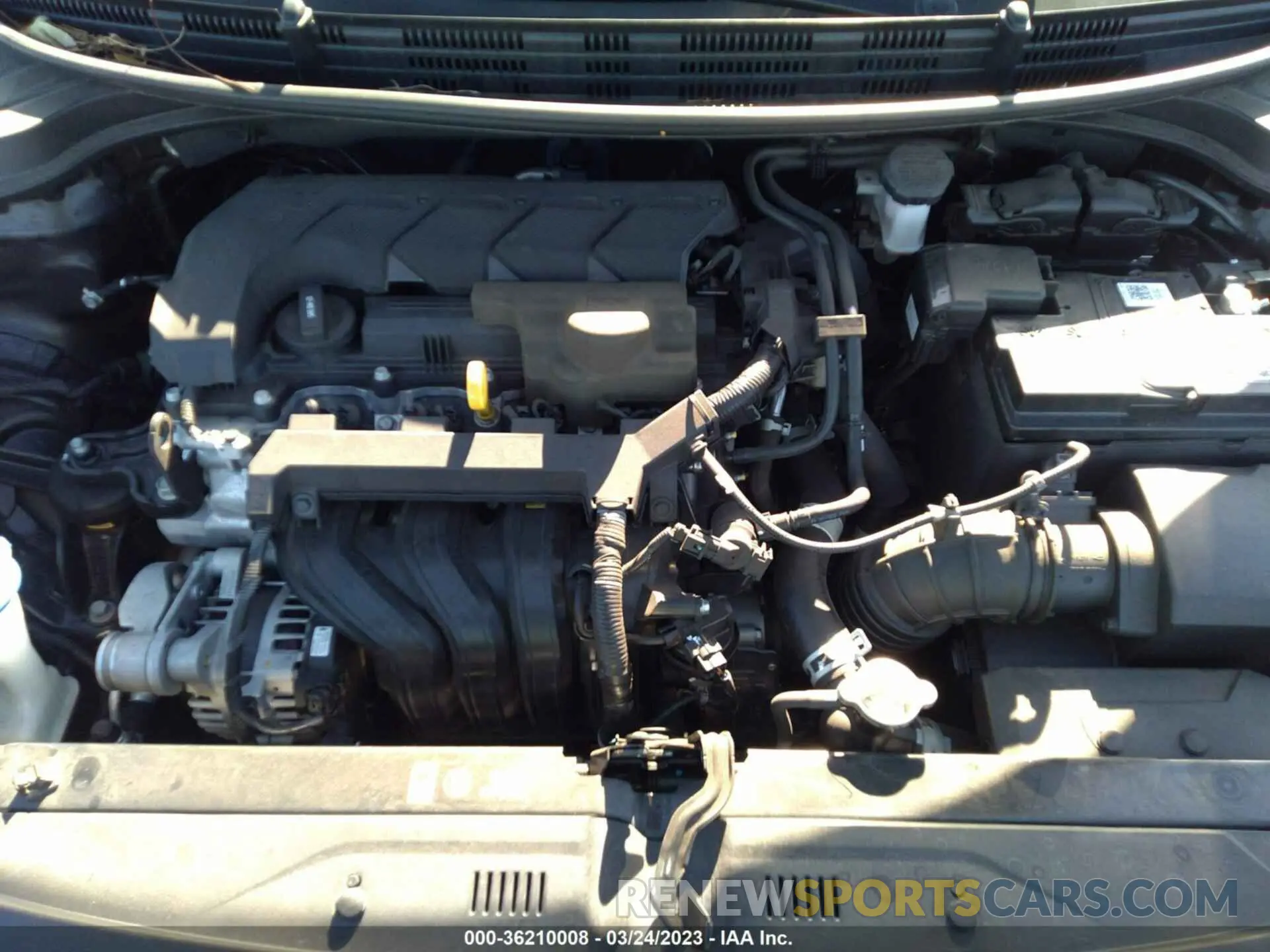 10 Photograph of a damaged car 3KPA24AD0LE353132 KIA RIO 2020