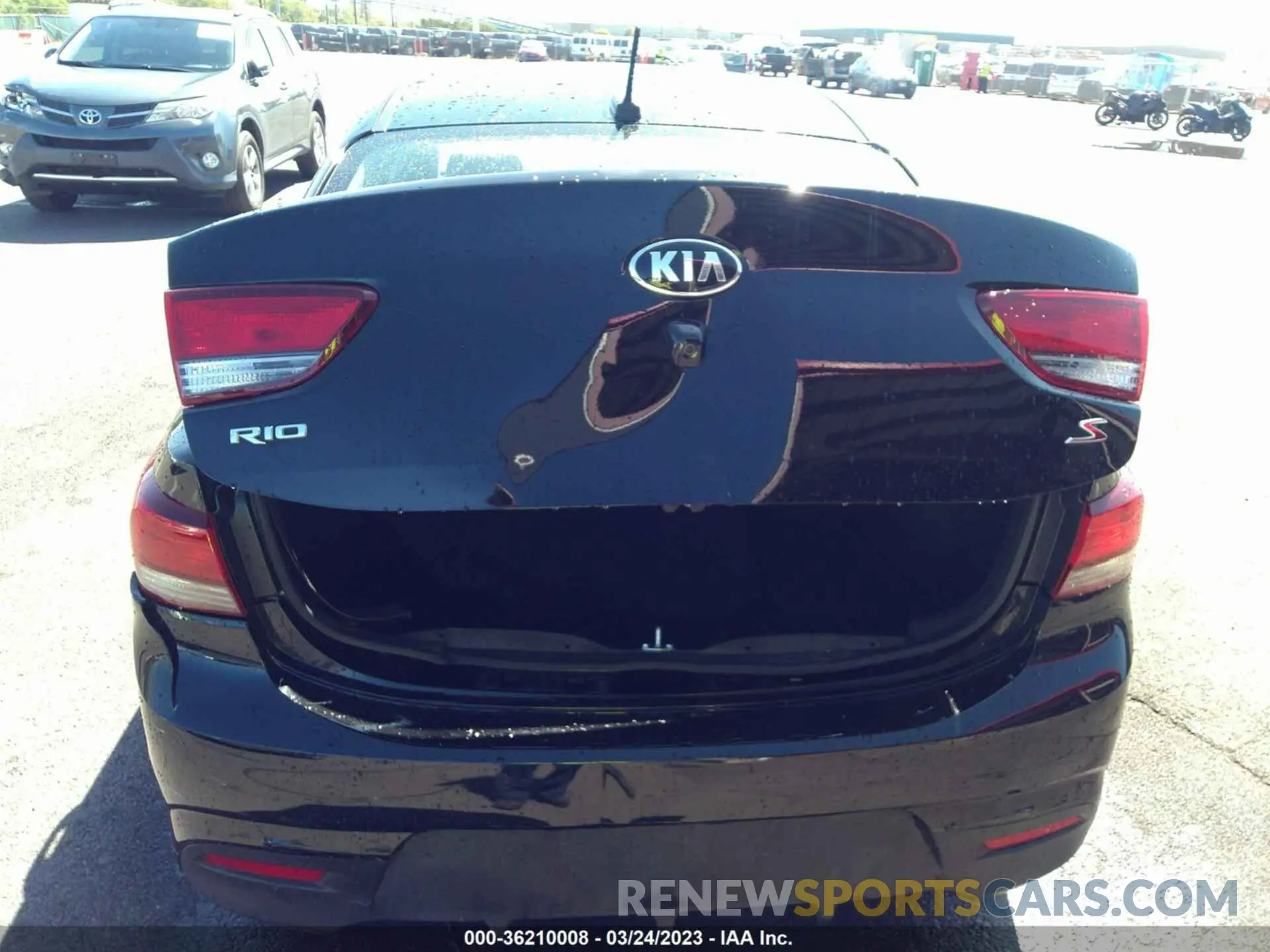 6 Photograph of a damaged car 3KPA24AD0LE353132 KIA RIO 2020