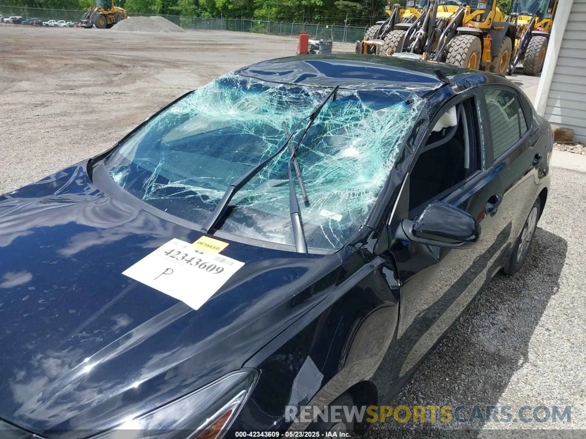 6 Photograph of a damaged car 3KPA24AD0LE355673 KIA RIO 2020