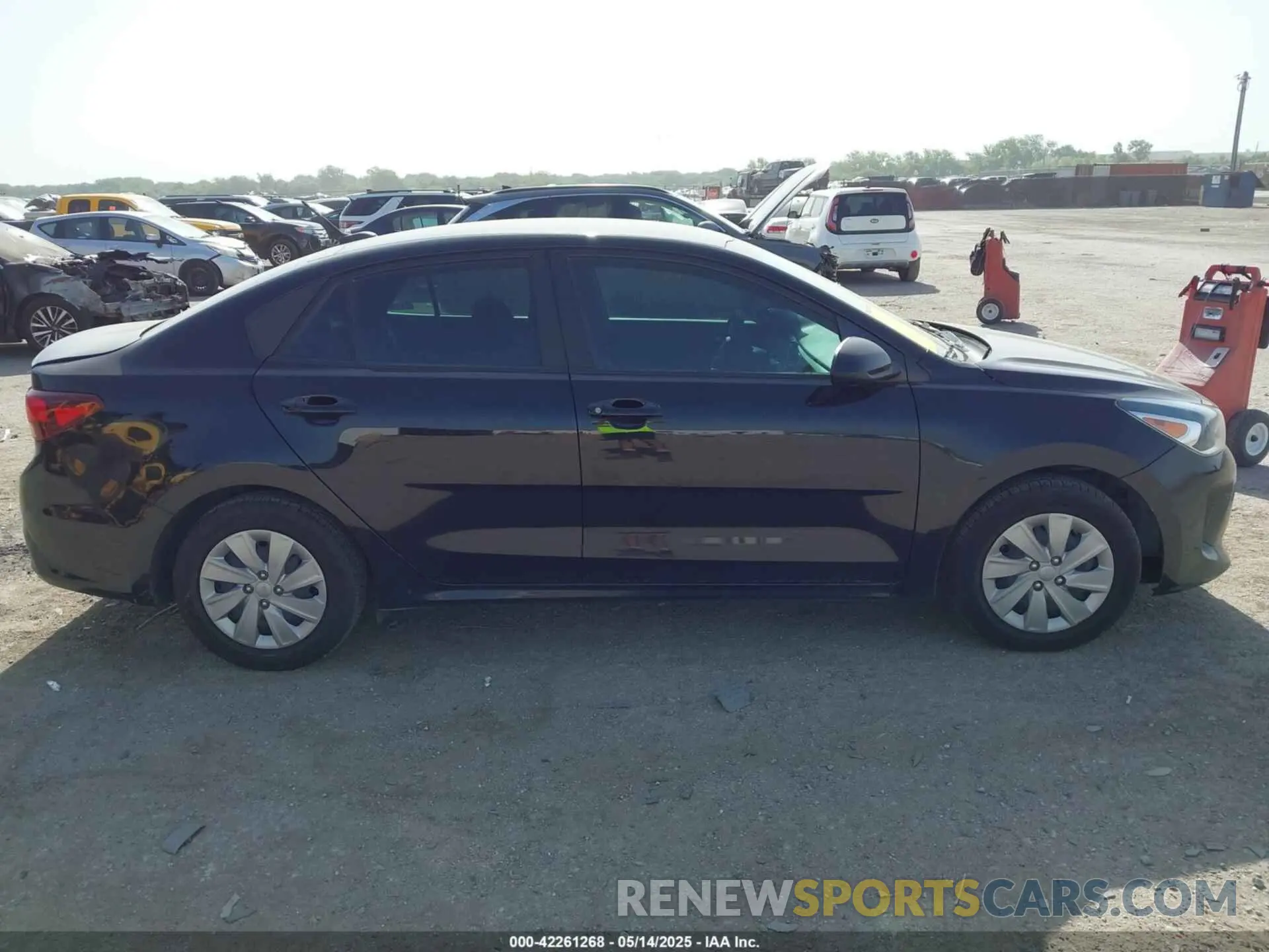 13 Photograph of a damaged car 3KPA24AD0LE362753 KIA RIO 2020