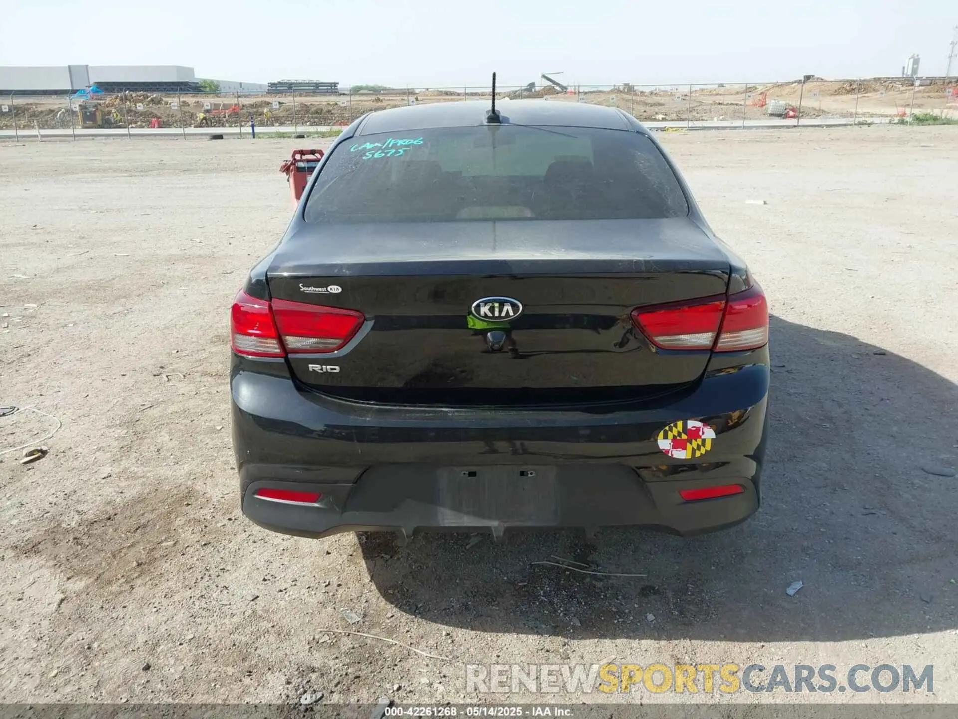 16 Photograph of a damaged car 3KPA24AD0LE362753 KIA RIO 2020